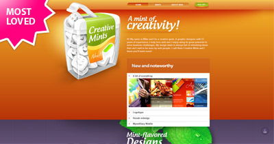 Creative Mints Website Screenshot