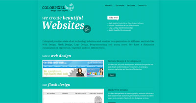 Colorpixel Website Screenshot
