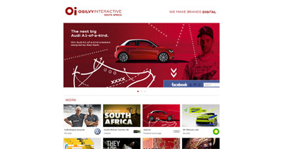 Ogilvy Interactive South Africa Website Screenshot