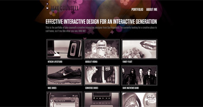 Jake Counsell Website Screenshot