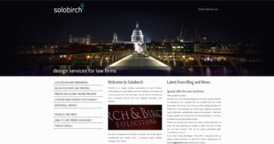 Solobirch Website Screenshot