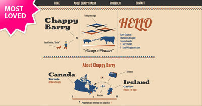 Chappy Barry Website Screenshot