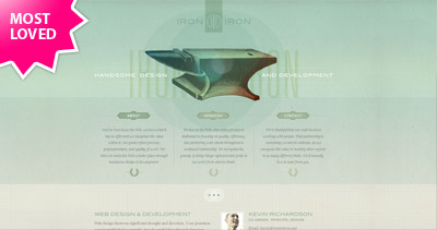 Iron to Iron Website Screenshot