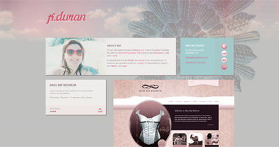 Krista Duran Engler Website Screenshot