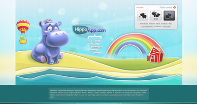 HippoApp Website Screenshot