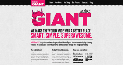 Solid Giant Website Screenshot