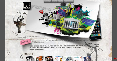 Broke Design Website Screenshot