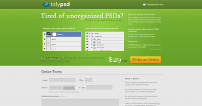 TidyPSD Thumbnail Preview
