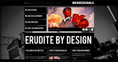 Wearesignals Website Screenshot