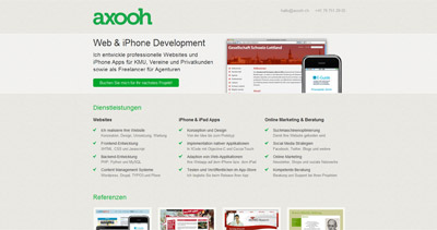 axooh Website Screenshot