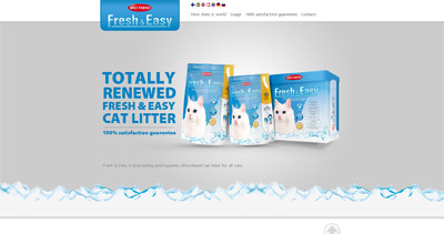 Fresh & Easy Website Screenshot