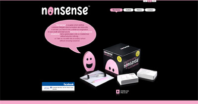 Nonsense Website Screenshot