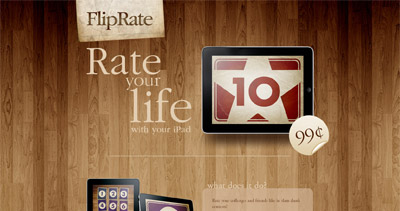 FlipRate Website Screenshot