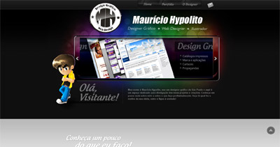 Mauricio Hypolito Website Screenshot