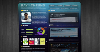 Ray Cheung Website Screenshot