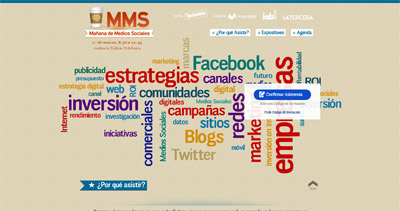 Mañana de Medios Sociales Website Screenshot