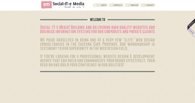 Social-IT-e Media Website Screenshot