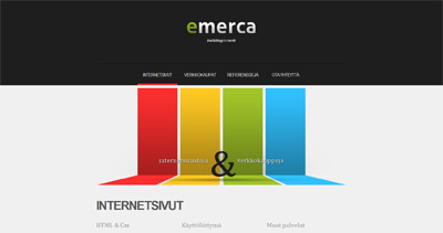 Emerca Website Screenshot