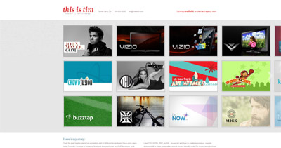 This Is Tim Website Screenshot