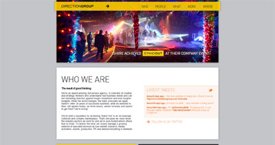 DirectionGroup Website Screenshot