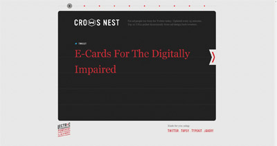 Crows Nest Website Screenshot