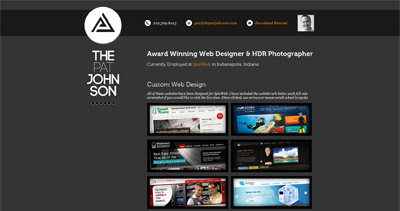 Patrick Johnson Website Screenshot