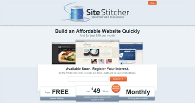 Site Stitcher Website Screenshot