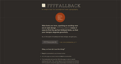 FFFFALLBACK Website Screenshot