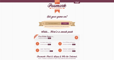 Foomark Website Screenshot