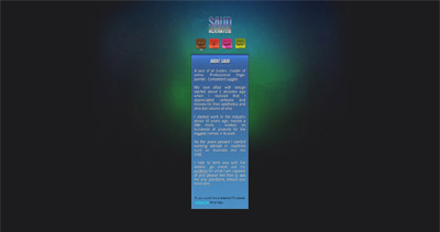 Saud Website Screenshot