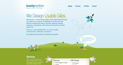 Buddytwitter Website Screenshot