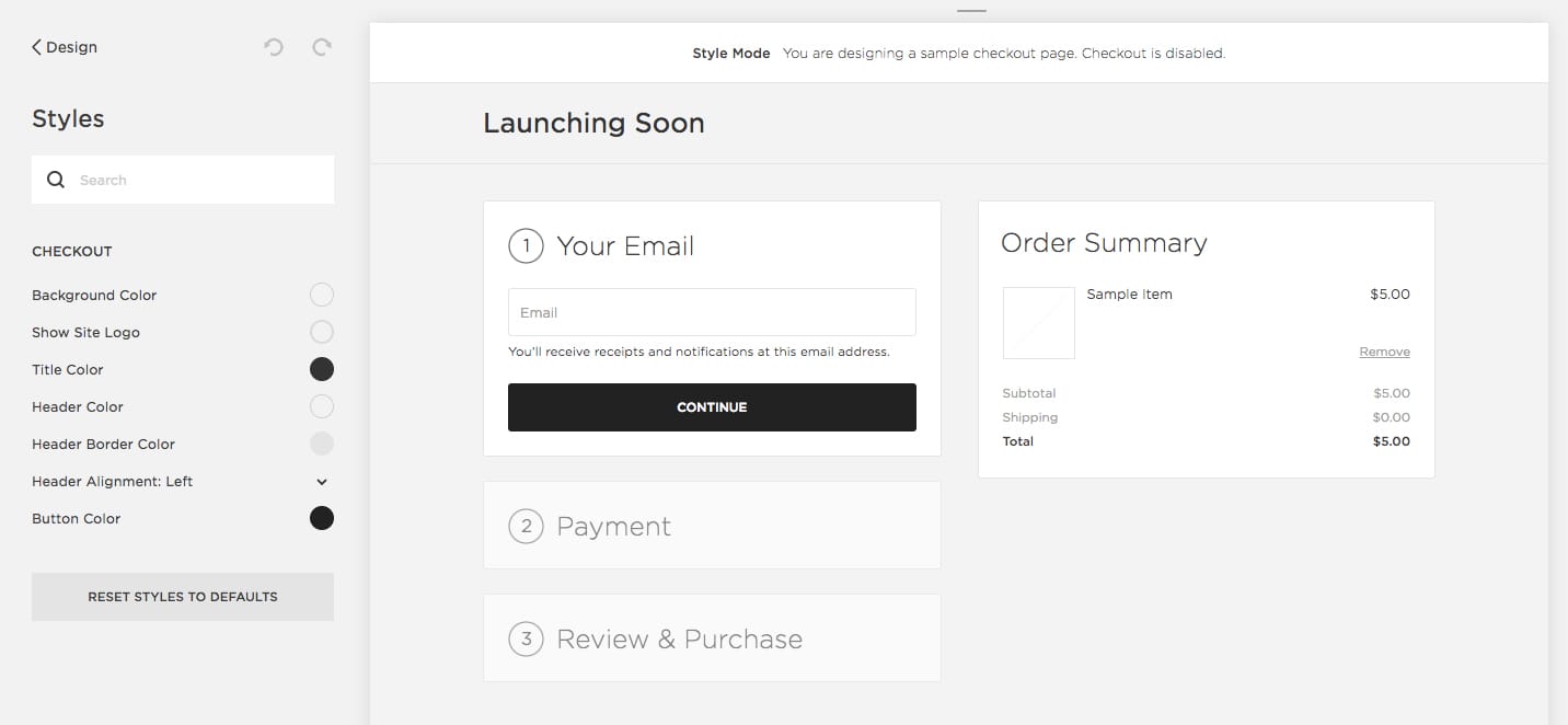 Squarespace Commerce Tools