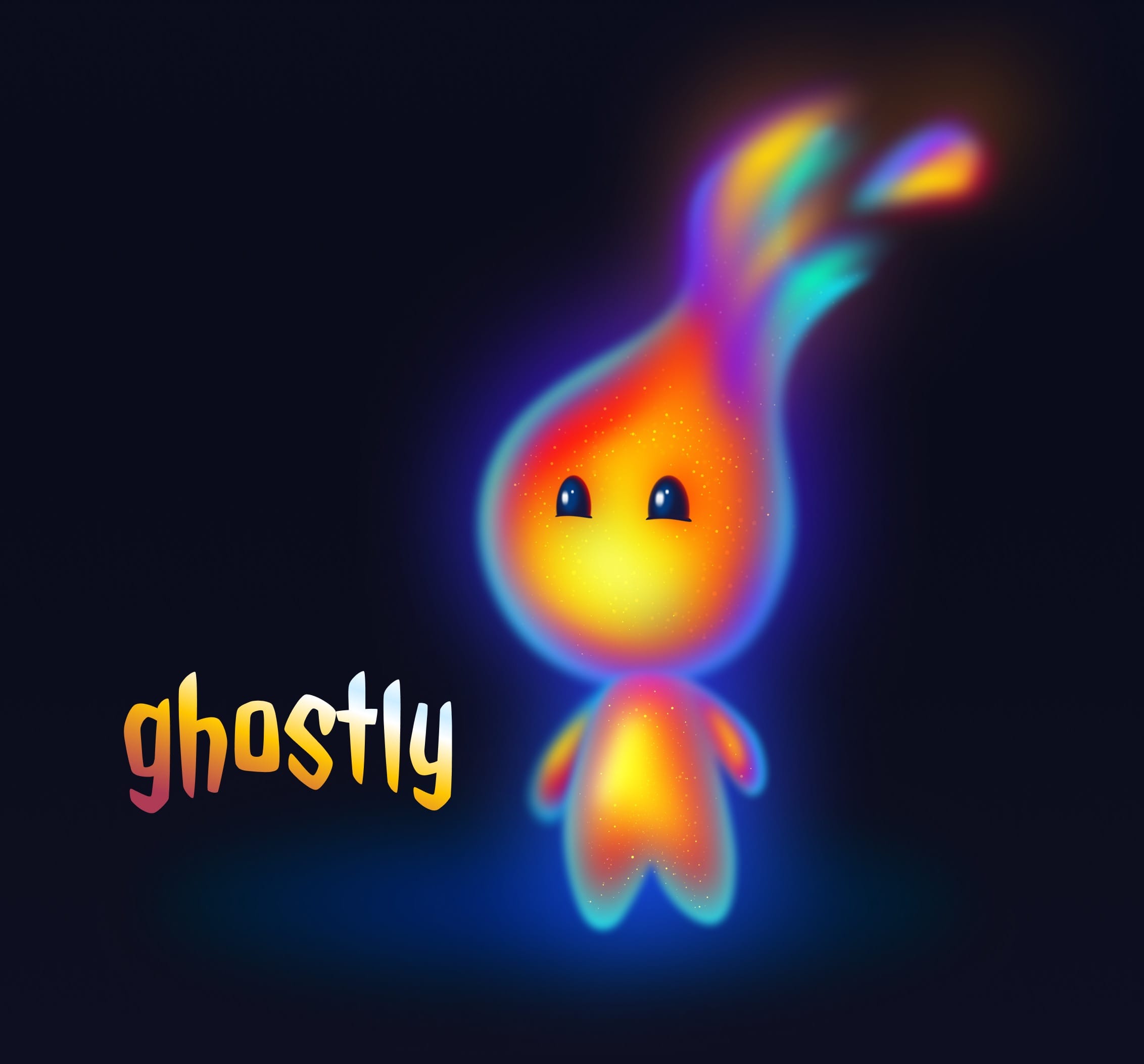  Ghost character design time lapse
