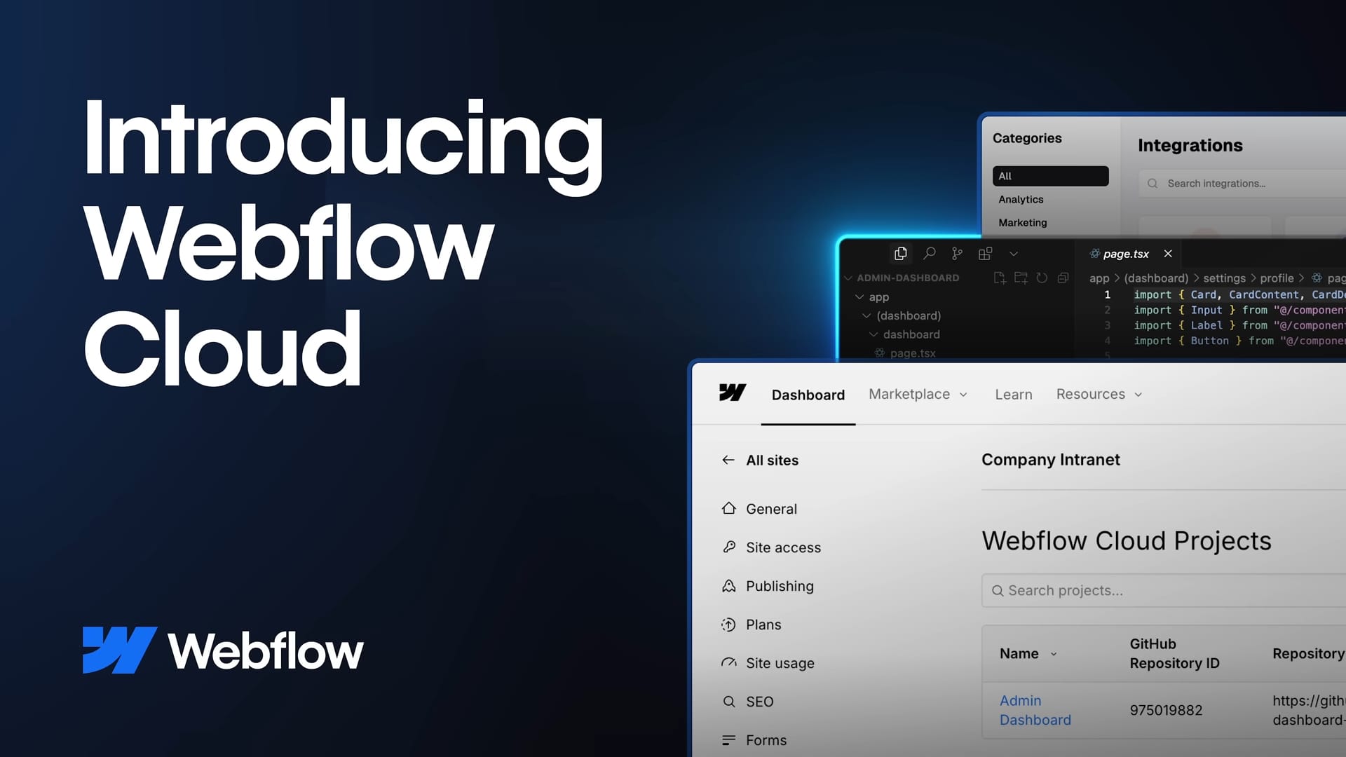  Introducing Webflow Cloud — bring full-stack web apps to your website experience