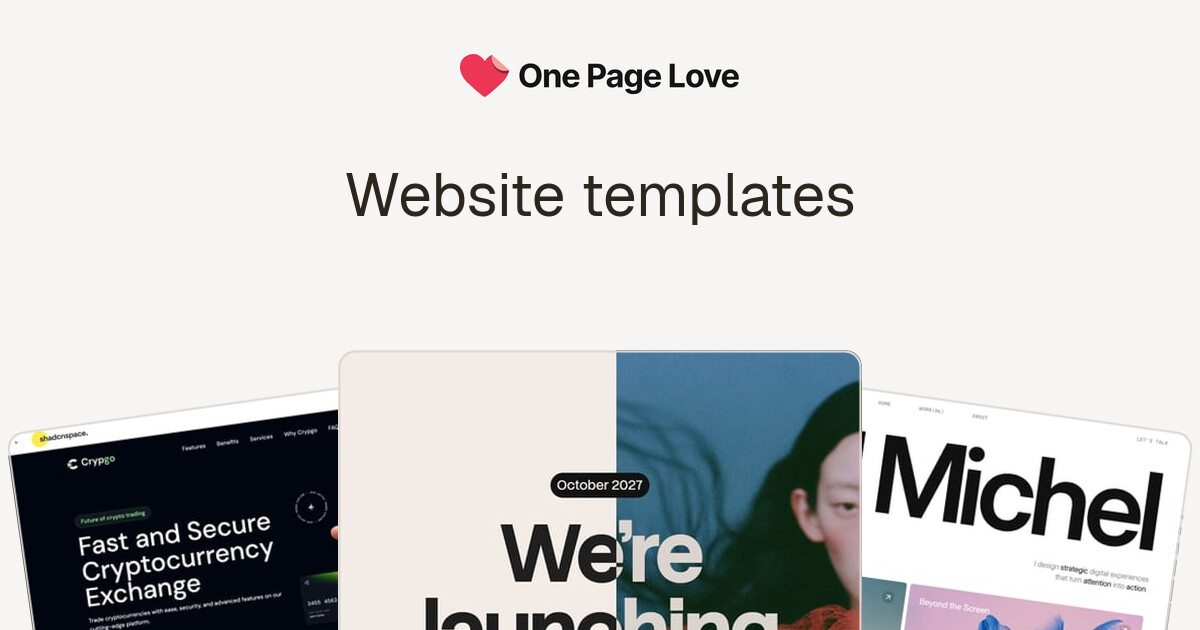 onepagelove.com